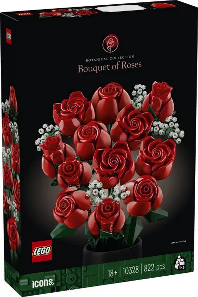 LEGO Icons Botanical Bouquet Of Roses (10328)