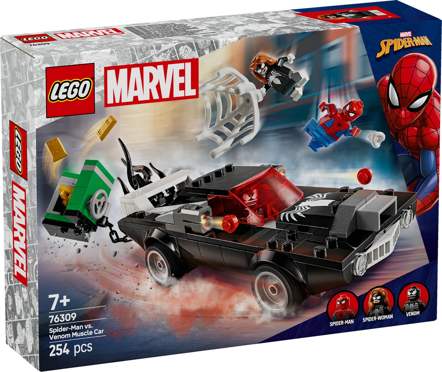 Spider-Man vs. Venom Muscle Car